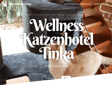 Tablet Screenshot of katzenhotel-tinka.de
